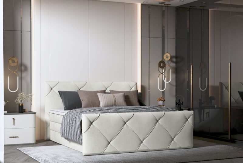 WER - Mossa boxspring franciaágy