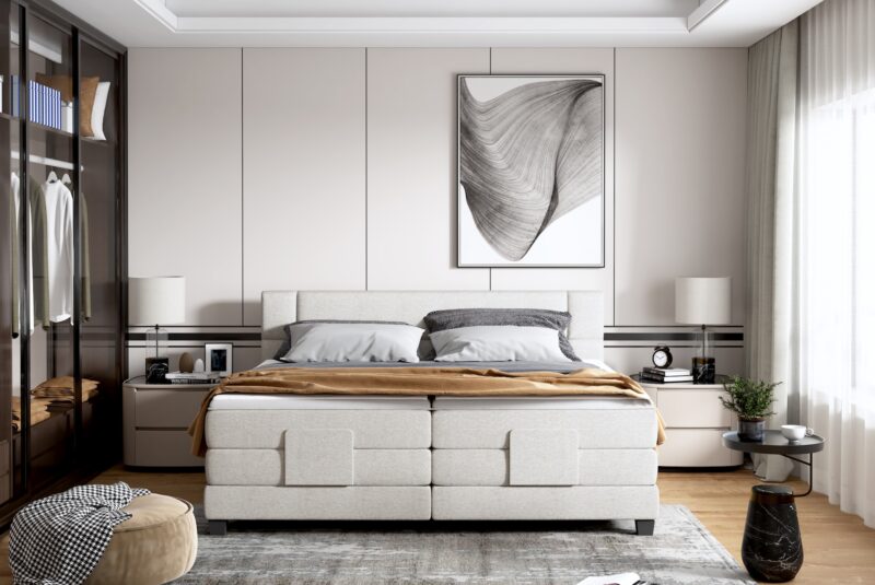 WER - Rey boxspring franciaágy motoros relax funkcióval