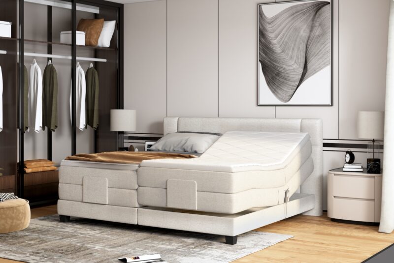 WER - Rey boxspring franciaágy motoros relax funkcióval