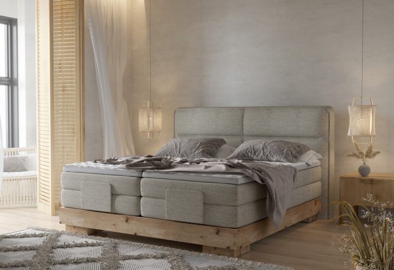 WER - Valsen boxspring franciaágy motoros relax funkcióval