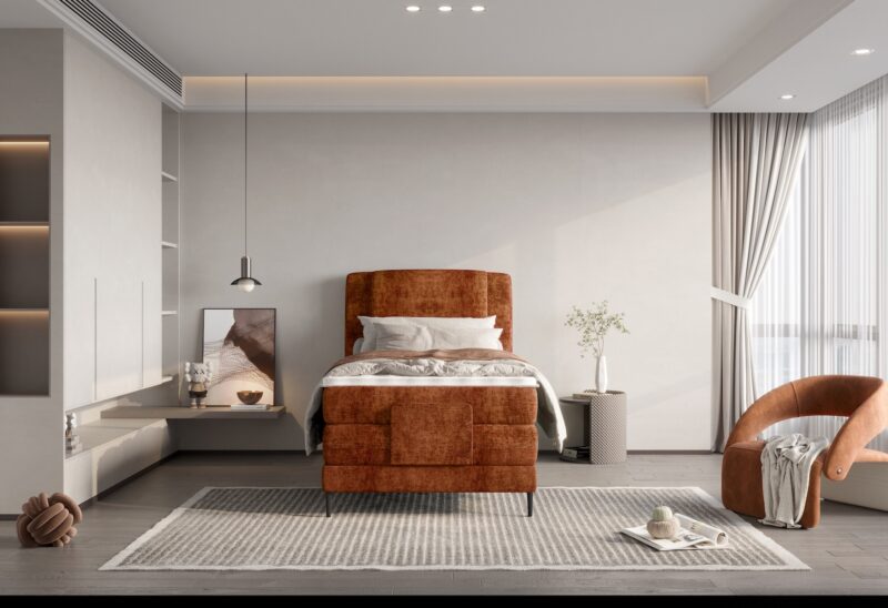 WER - Wave 100 boxspring franciaágy motoros relax funkcióval