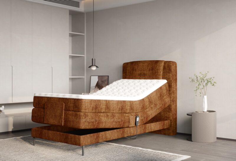 WER - Wave 100 boxspring franciaágy motoros relax funkcióval