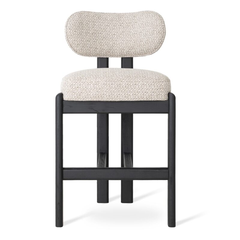 ISOLA bárszék I tömörfa lábak I választható szövet / lábszín