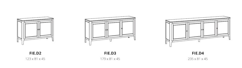 THS - Ferara modern nappali bútorok