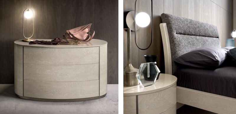 Camelgroup - Round modern hálószoba bútorok