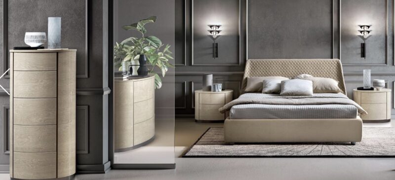 Camelgroup - Round modern hálószoba bútorok